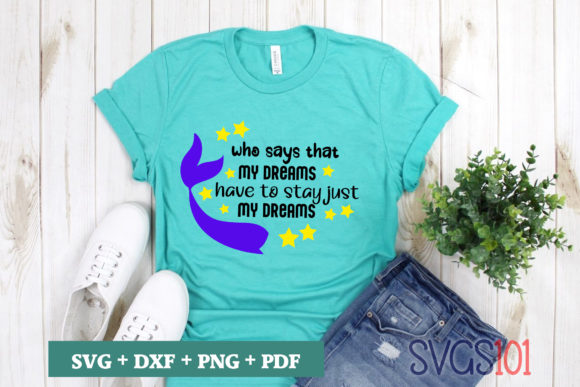 Ariel Quote SVG for Crafts and Graphics