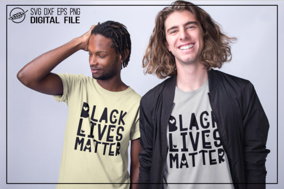 Black Lives Matter Cut File Quote: Graphics and Crafts