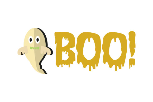 Boo Quote Halloween Graphics & Crafts