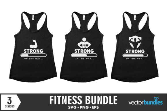 Fitness Gym Quote Bundle: Graphics and Crafts for Real Projects