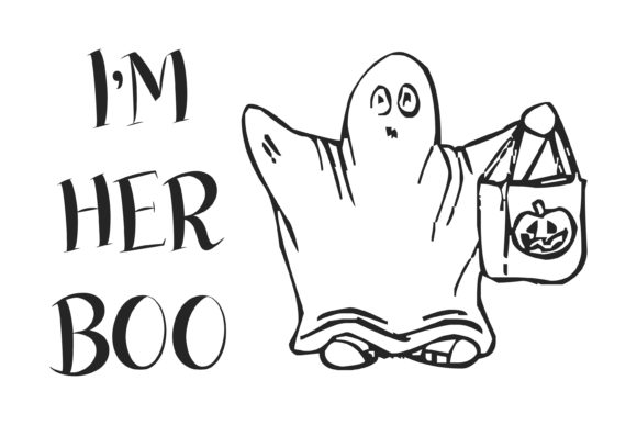 I m Her Boo Quote Halloween Graphics