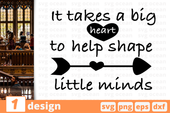 It Takes a Big Heart Quote Graphics and Crafts