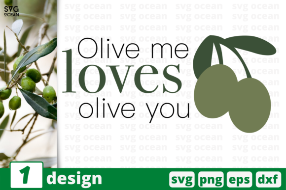 Olive Quote: Graphics for Crafts and Content