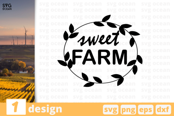 Sweet Farm Quote: Graphics for Crafts & Small Business Branding